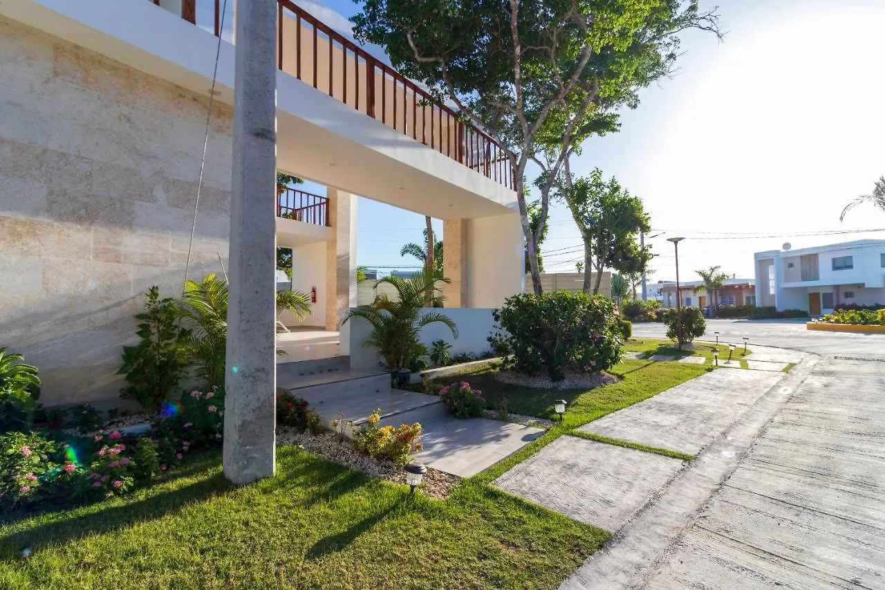 Modern 4-Br Villa With Pool In Punta Cana Residential Area Dominikanska republiken