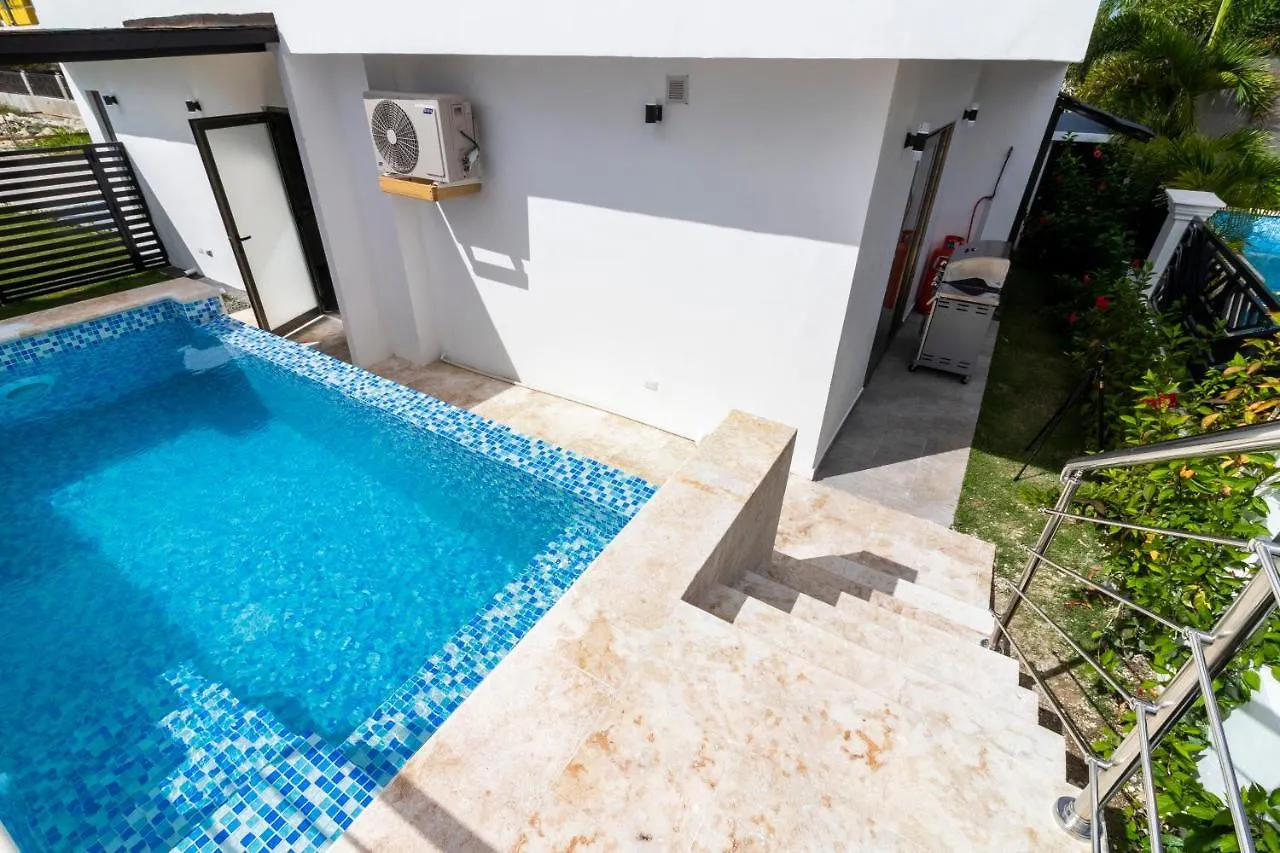 Modern 4-Br Villa With Pool In Punta Cana Residential Area